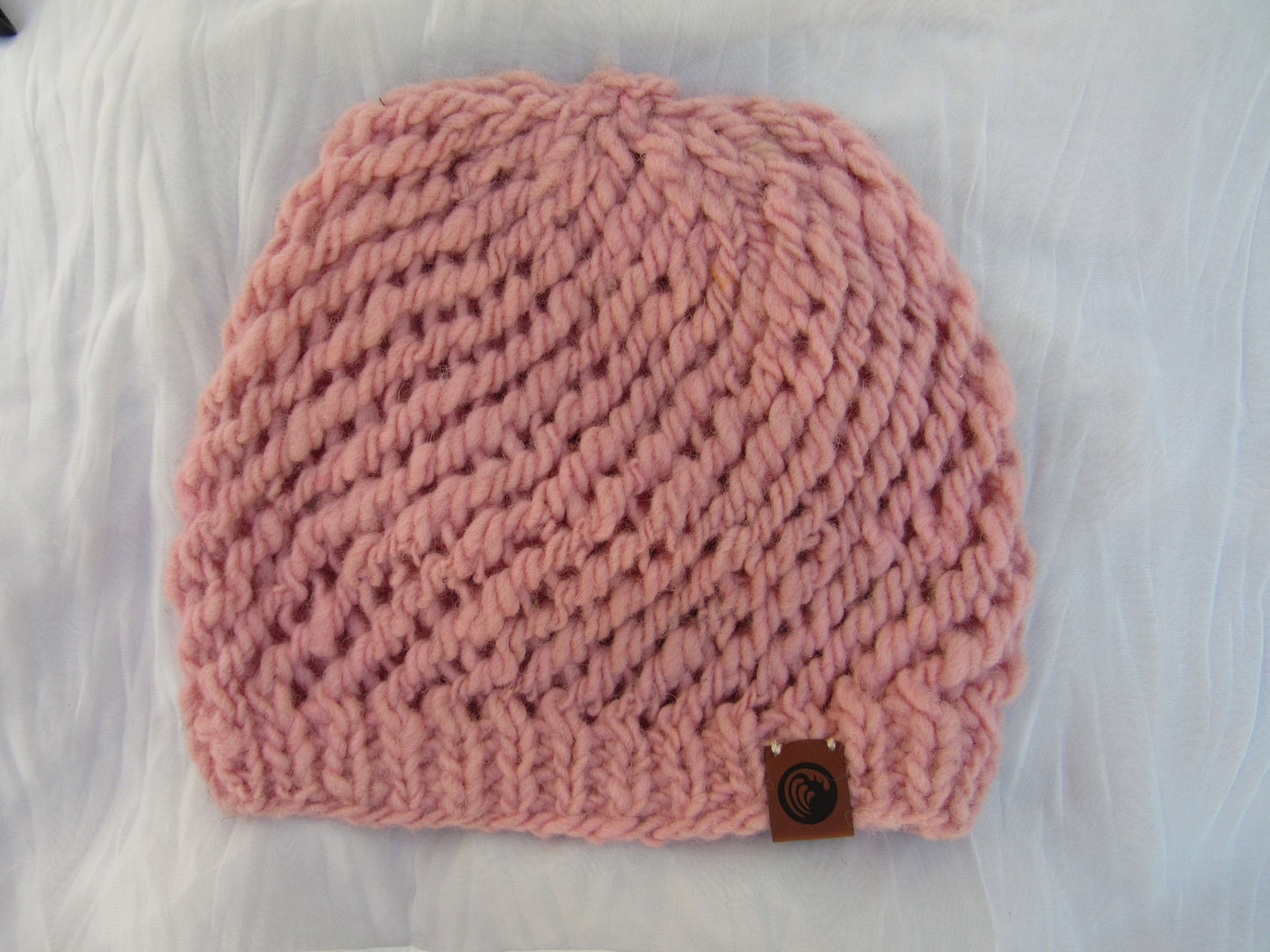 Knitted Coral Beanie