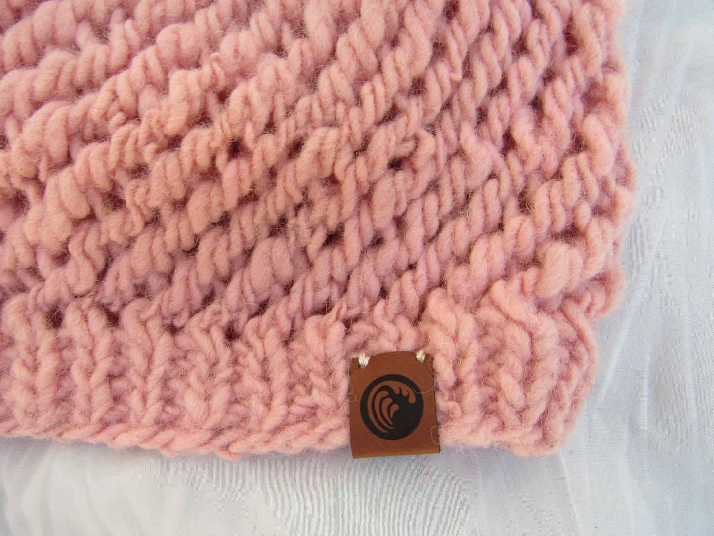 Knitted Coral Beanie