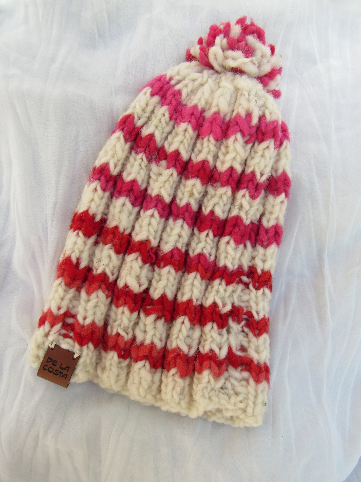 Coral Cane Beanie