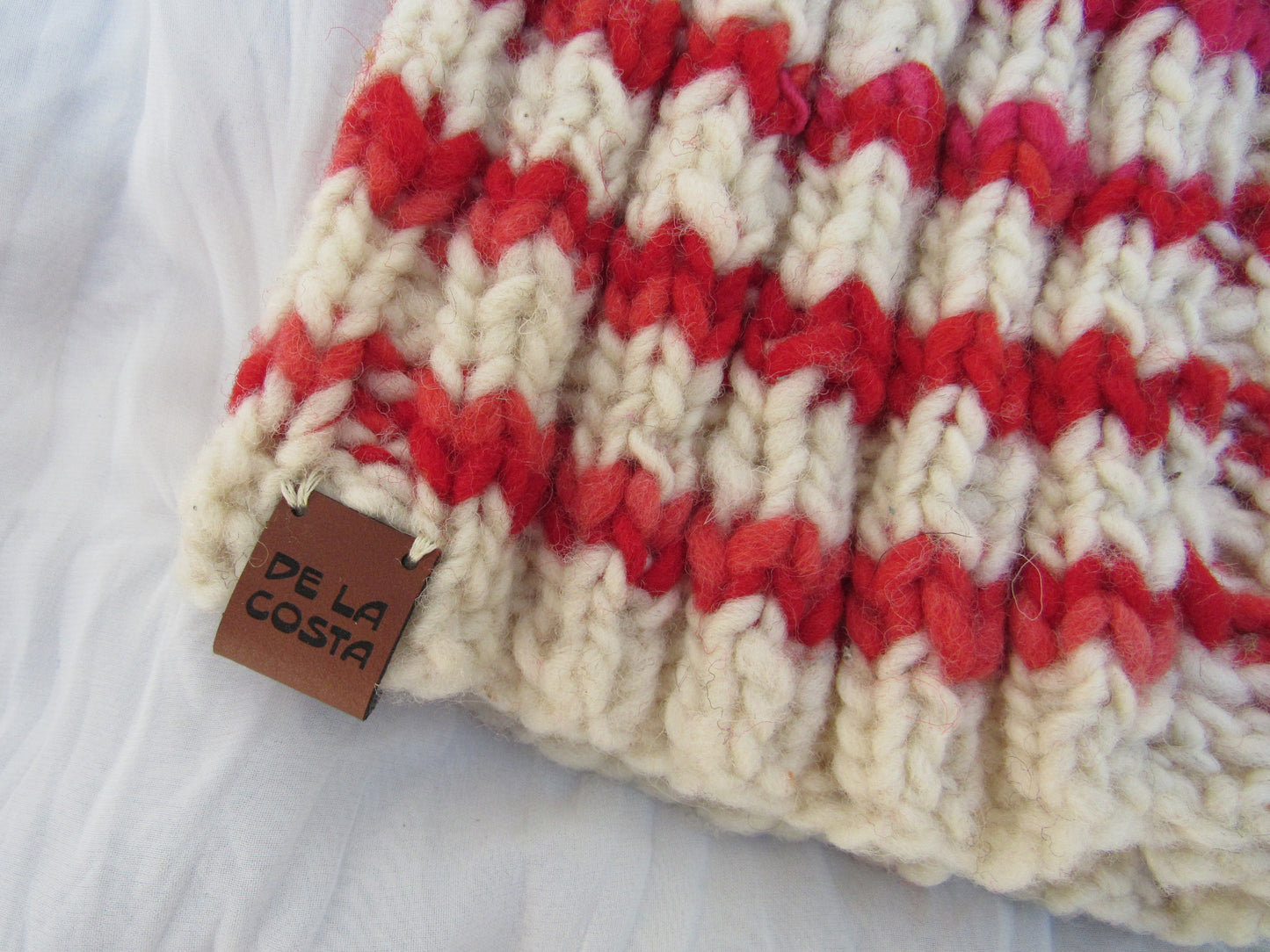 Coral Cane Beanie