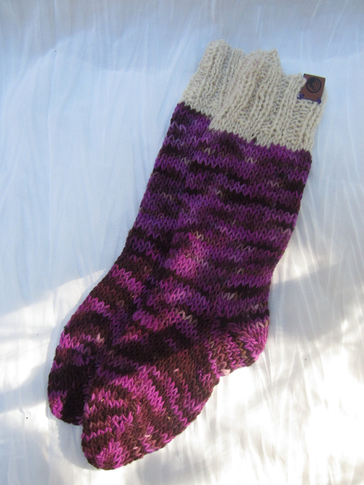 Purple Starfish Socks