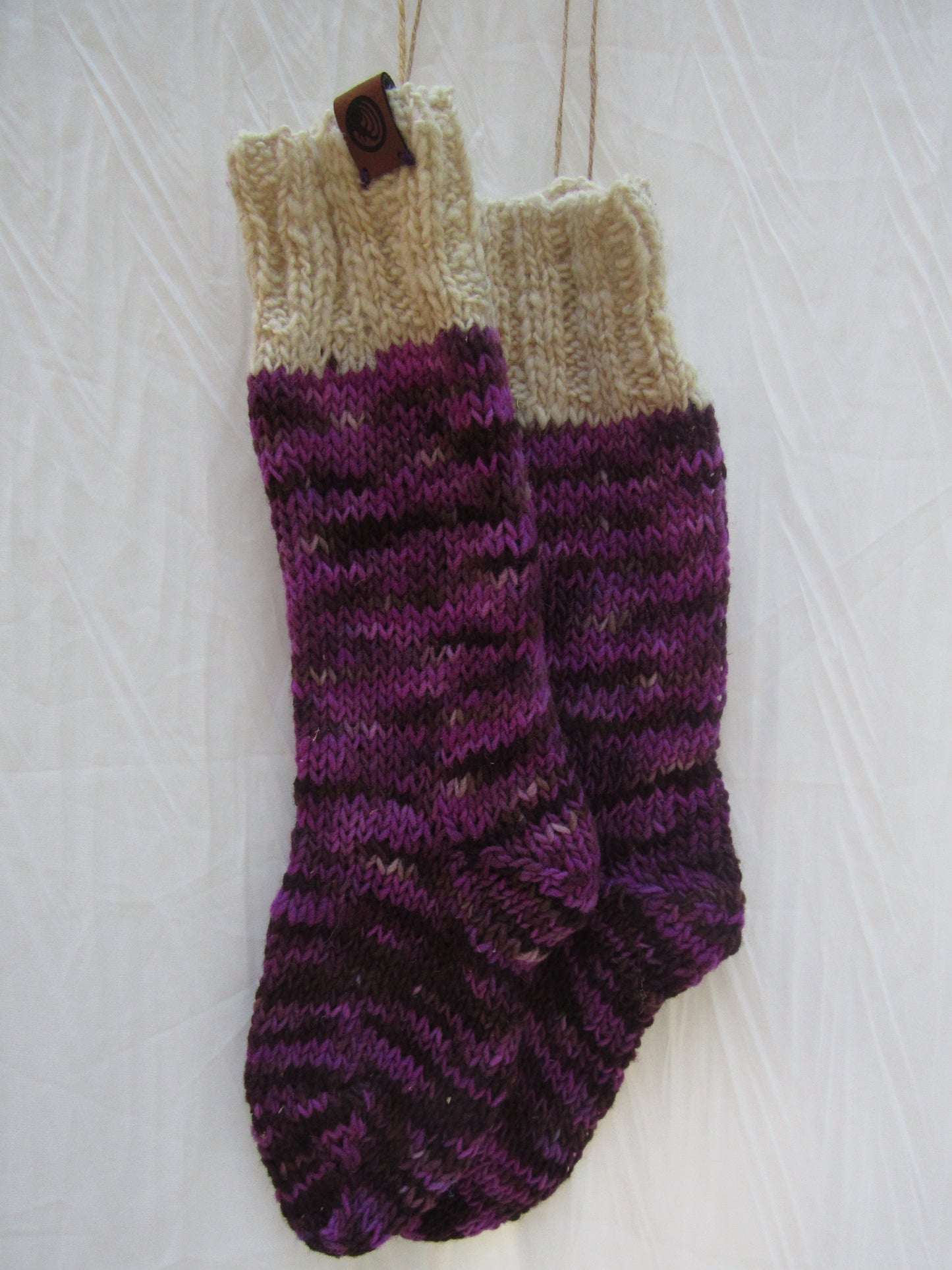 Purple Starfish Socks