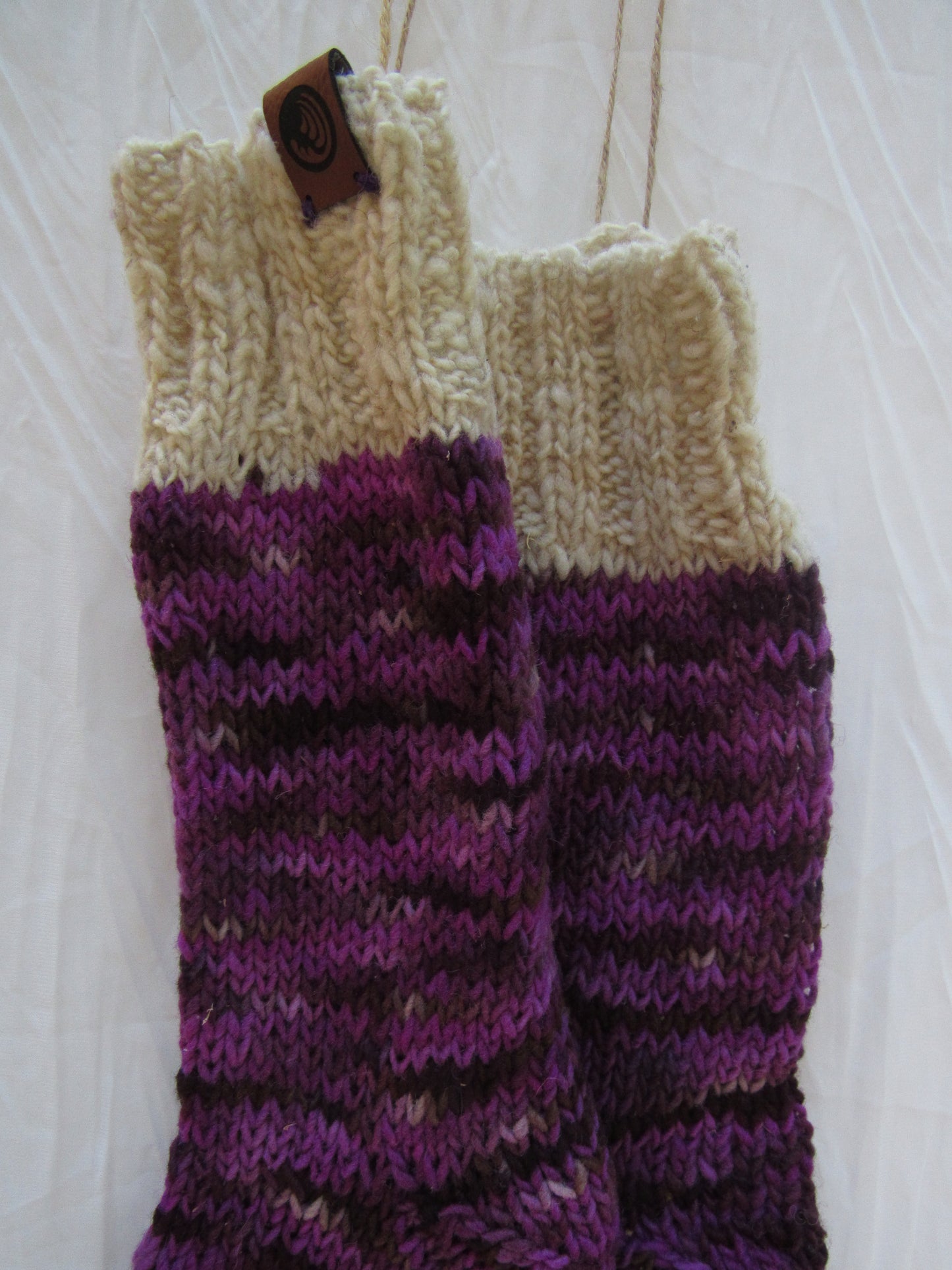 Purple Starfish Socks