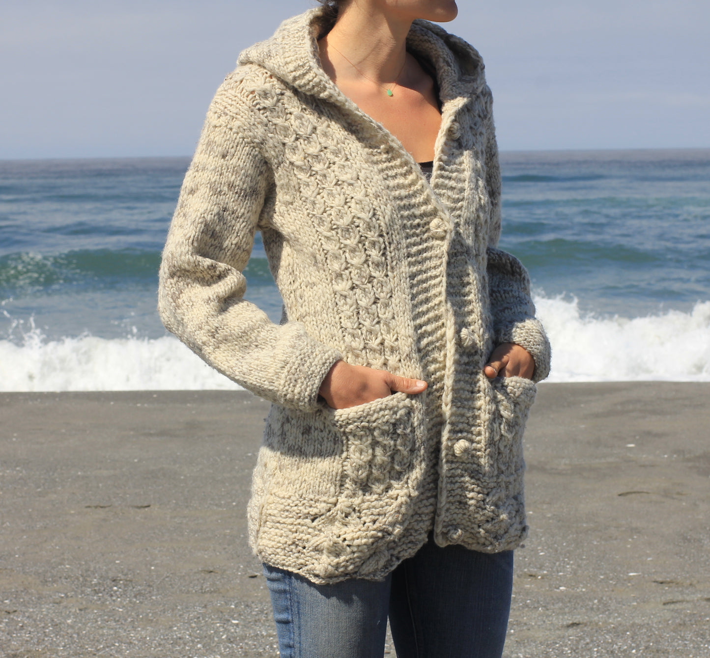 Beachgrass Cardigan Hoodie