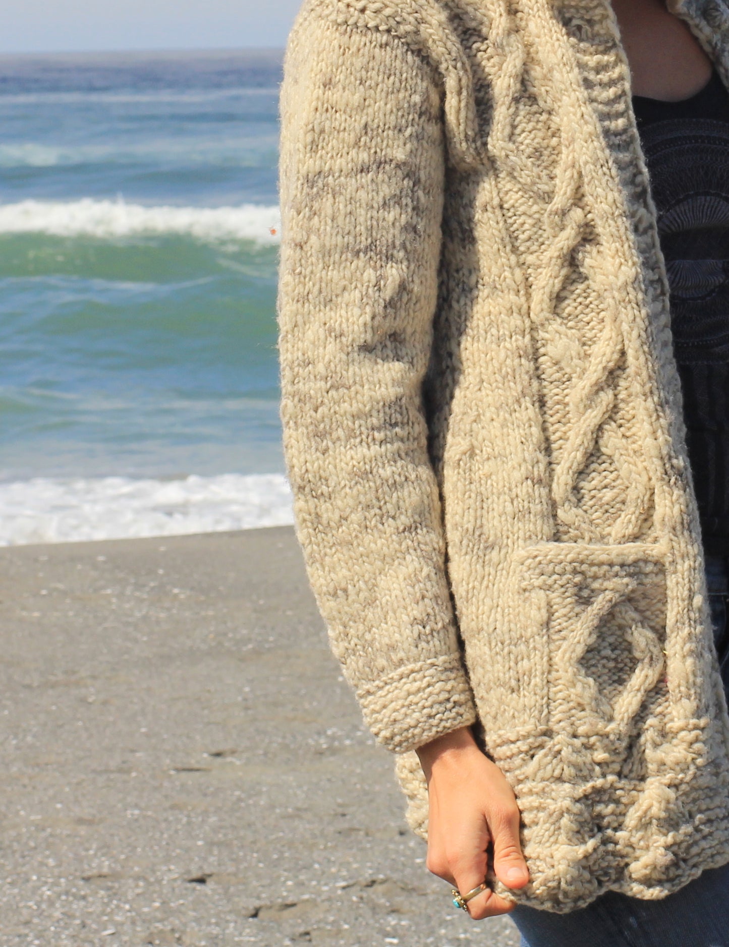 Beachgrass Cardigan Hoodie II