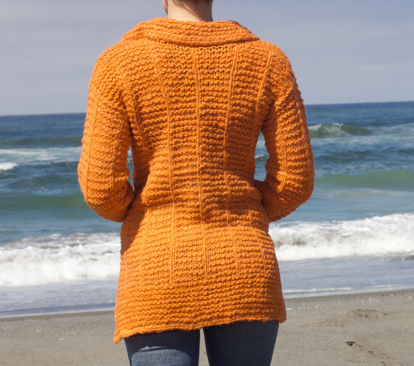 Sea Angel Waffle Cardigan